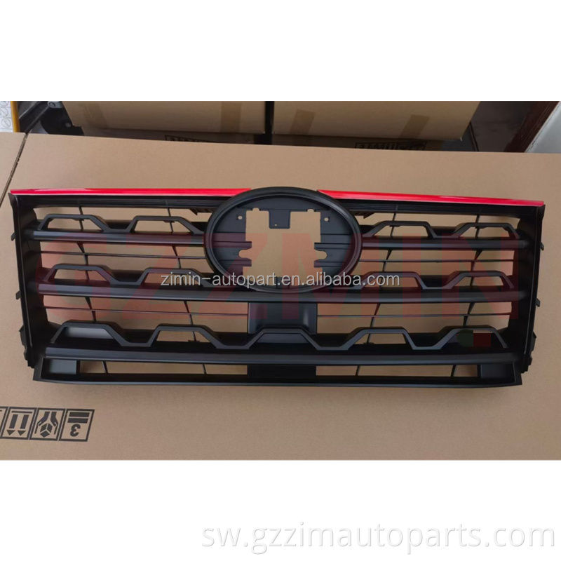 Gari mpya ya kuwasili grille nyeusi mesh mbele grille inafaa kwa Toyota for-uner 2021